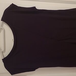 Wilfred purple open back tank generous fit